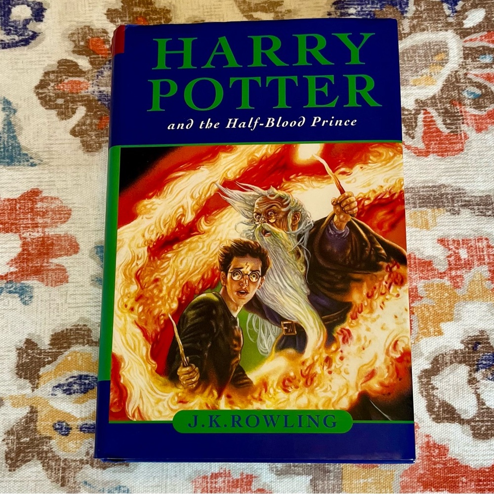 Harry Potter and the Half-Blood Prince Vintage 2005 Hardcover Book & Dust Cover